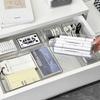 Rectangular Plastic Desk Drawer Organizer for Stationery and Pens