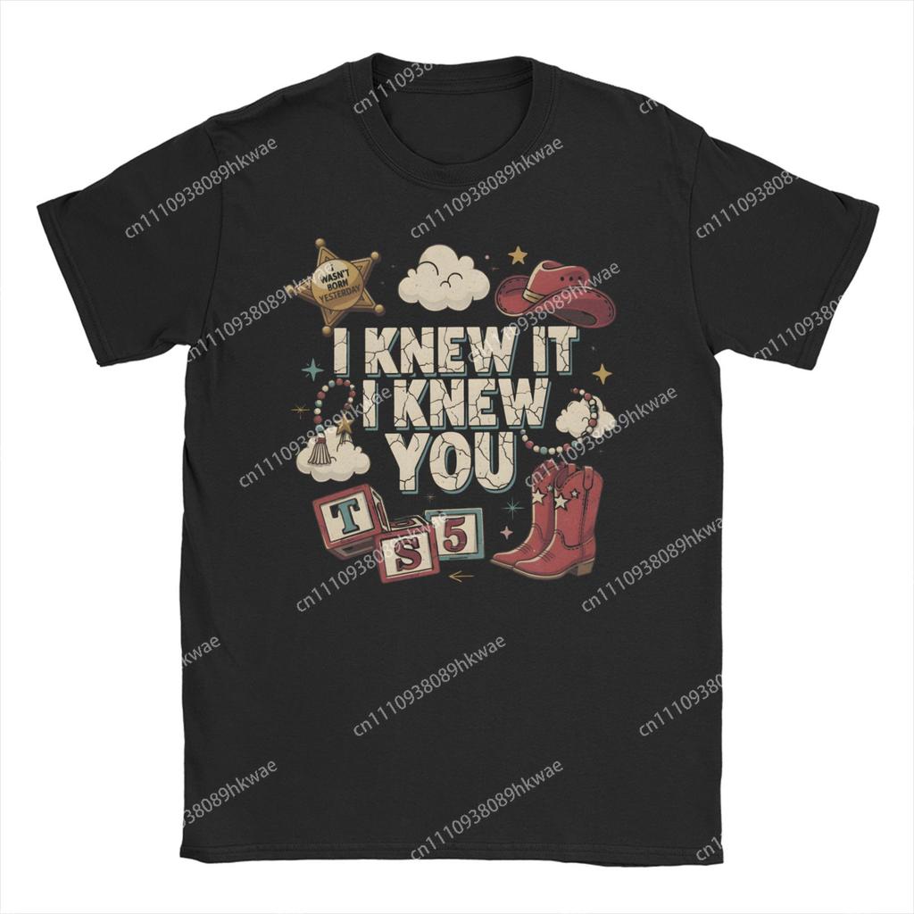 I Knew It I Knew You Cartoon T Shirt For Unisex Unisex Cotton Fashion For Male Tshirt Ts5 Movie Tees Short Sleeve Tops Big Size