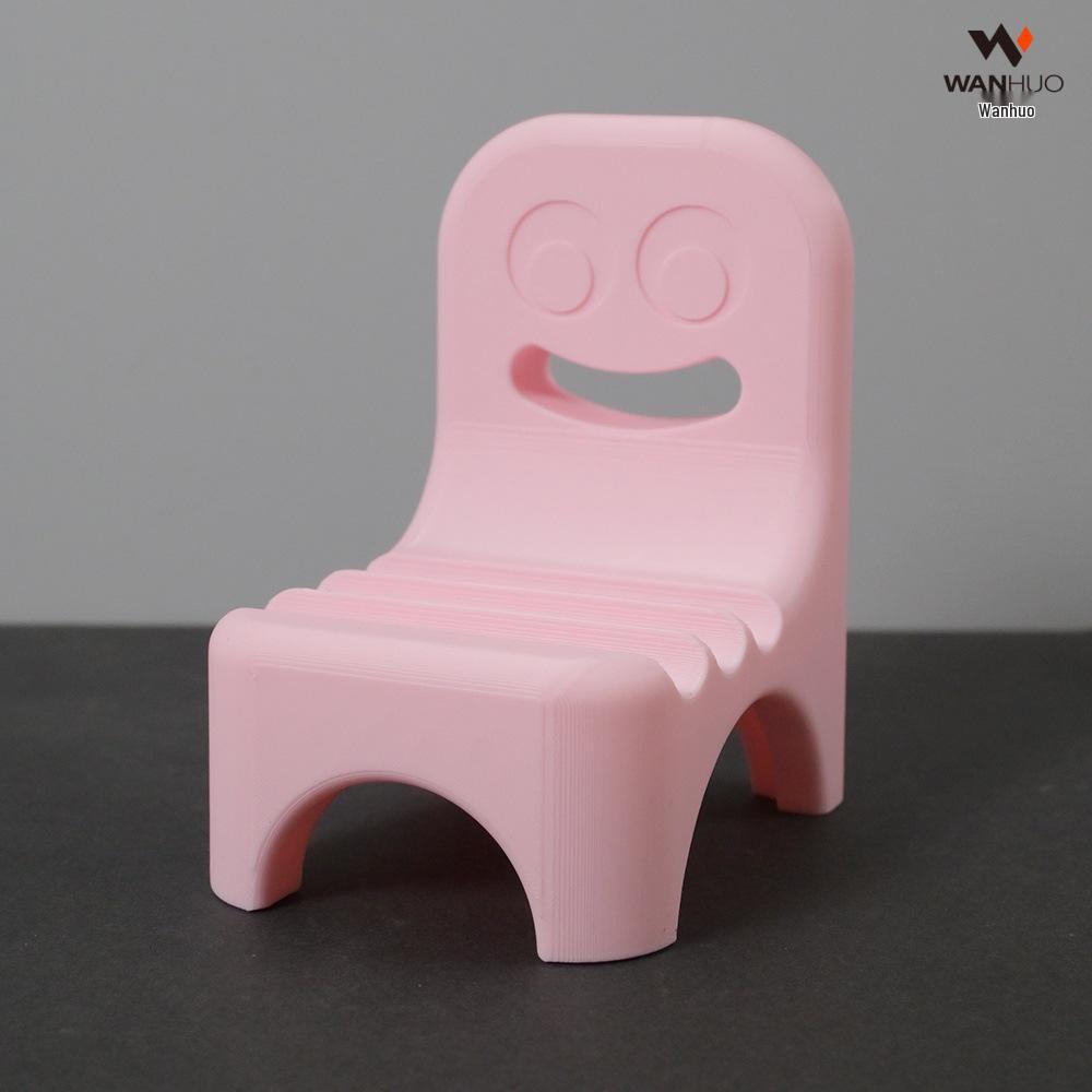 Dopamine Mini Chair Phone Holder: Creative 3D-Printed Desktop Ornament, Hot Selling & Adorable Design