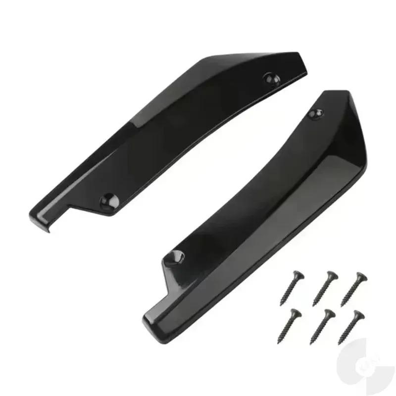 Nuovi 2 Pezzi Spoiler Laterale Diffusore Canard Sottoparaurti Posteriore Lip Wrap Splitter per A3 A4 S3 S4 B7 B8 B9 RS S-LINE Accessori Auto