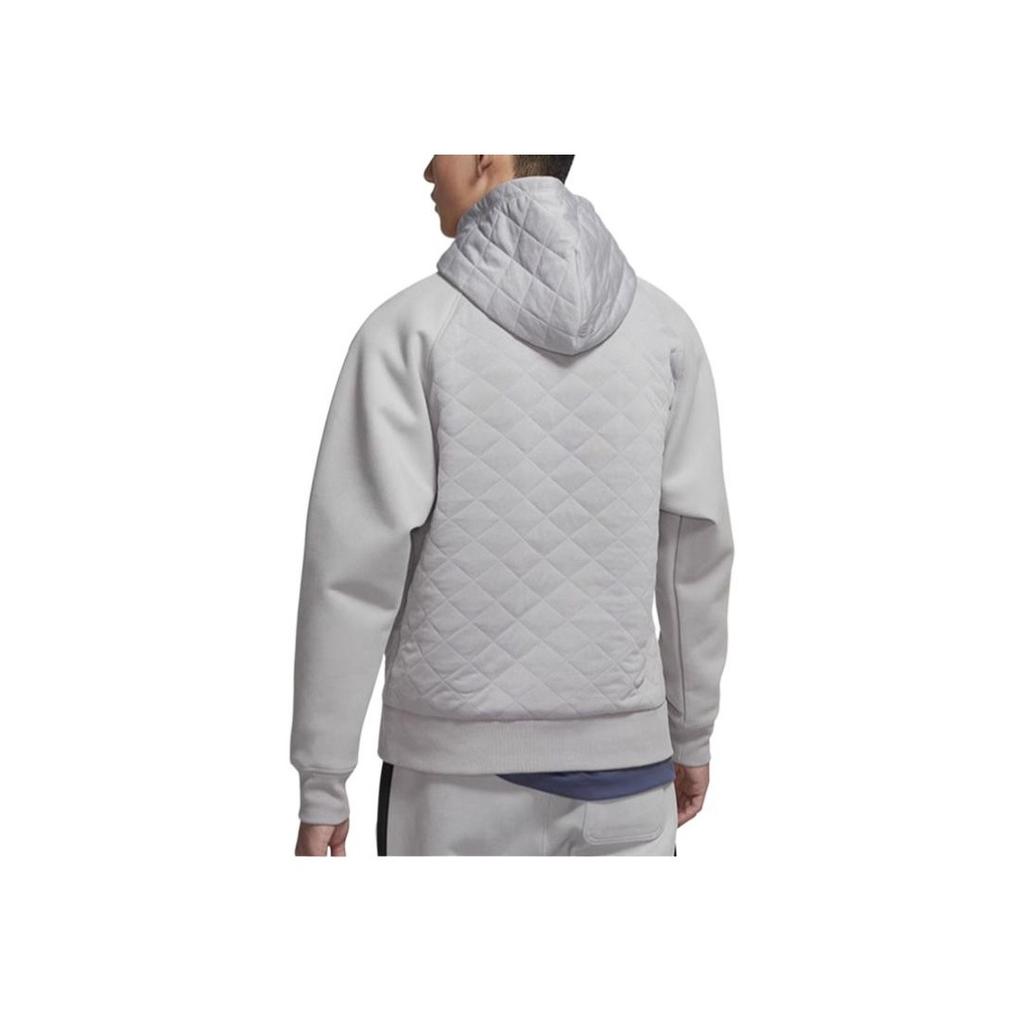 Jordan Hooded Loose Half-Zip Sweatshirt Unisex Tops Gray BQ5783-059