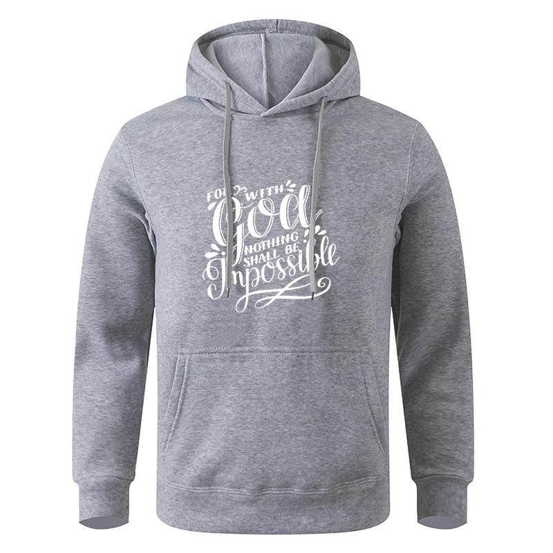 Men's Spring Autumn Casual Oversize Solid Color Black Sweatshirt Hoodie Pullover For Male And Women