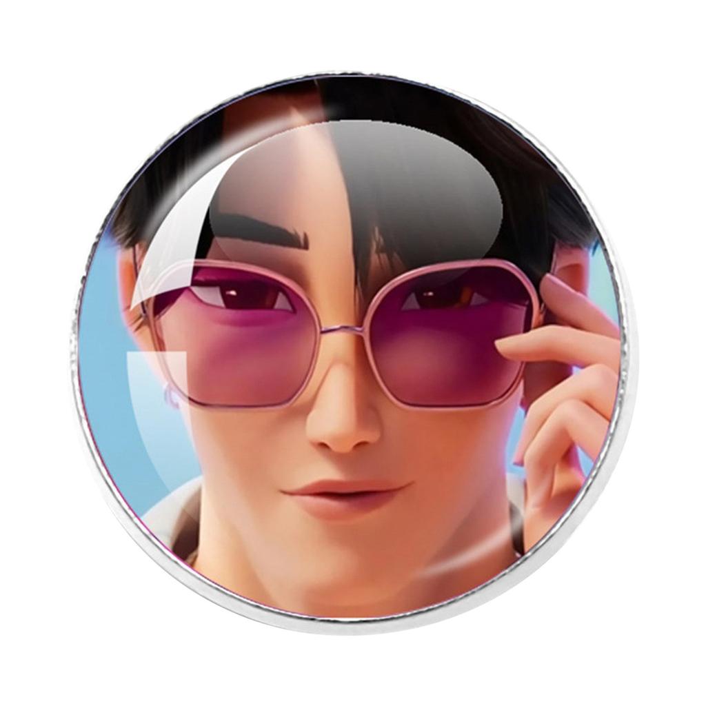 A Well-known Team Supporting Brooch Around The Anime, Collectible, Perfect Gift For Boys And Girls