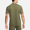 Nike Camiseta de Manga Curta e Gola Redonda Dri-Fit Declaração Primária Masculina Tops Verde DV9832-222