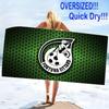 Fortuna Sittard Print Beach Towel, Large Soft Quick Dry Towel for Beach Camping Swimming