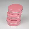 50pcs 60g Aluminum Tin Jars 60ml Pink Color Metal Container Cosmetic Face Eye Cream Packing Empty Can Lip Balm Candle Jar