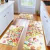 1Pcs Anti Fatigue Kitchen Rug Spring Easter Print Waterproof Non-Slip Thick Cushioned Kitchen Mat Heavy Duty Comfort Standing Mat for Kitchen Bathroom