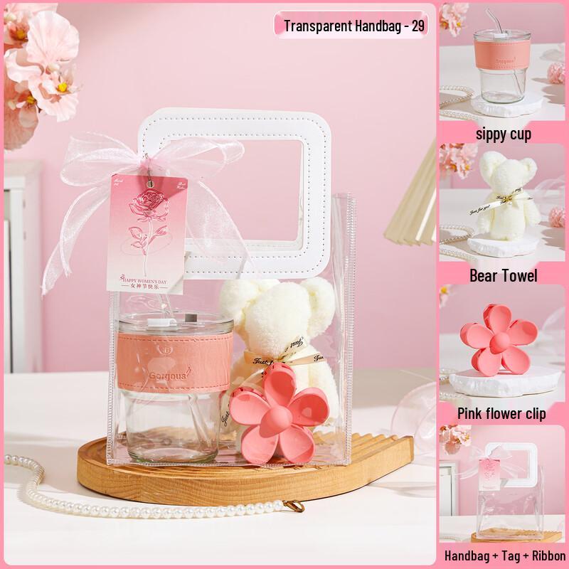 

Women s Day Gift Set with Straw Cup & Accessories