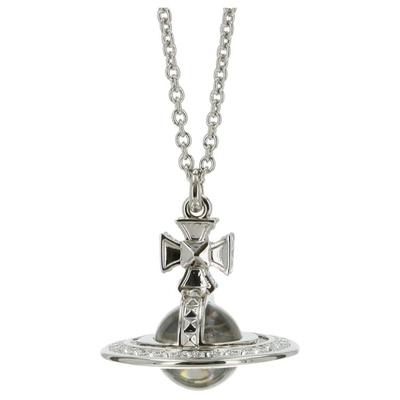 VIVIENNE WESTWOOD Kleine Kugel Design Halskette Damen Halskette Silber 1250952088-002