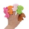 Plush Children's Hand Puppet Parent-Child Finger Puppet Cartoon Animal Puppet  Educational Toy