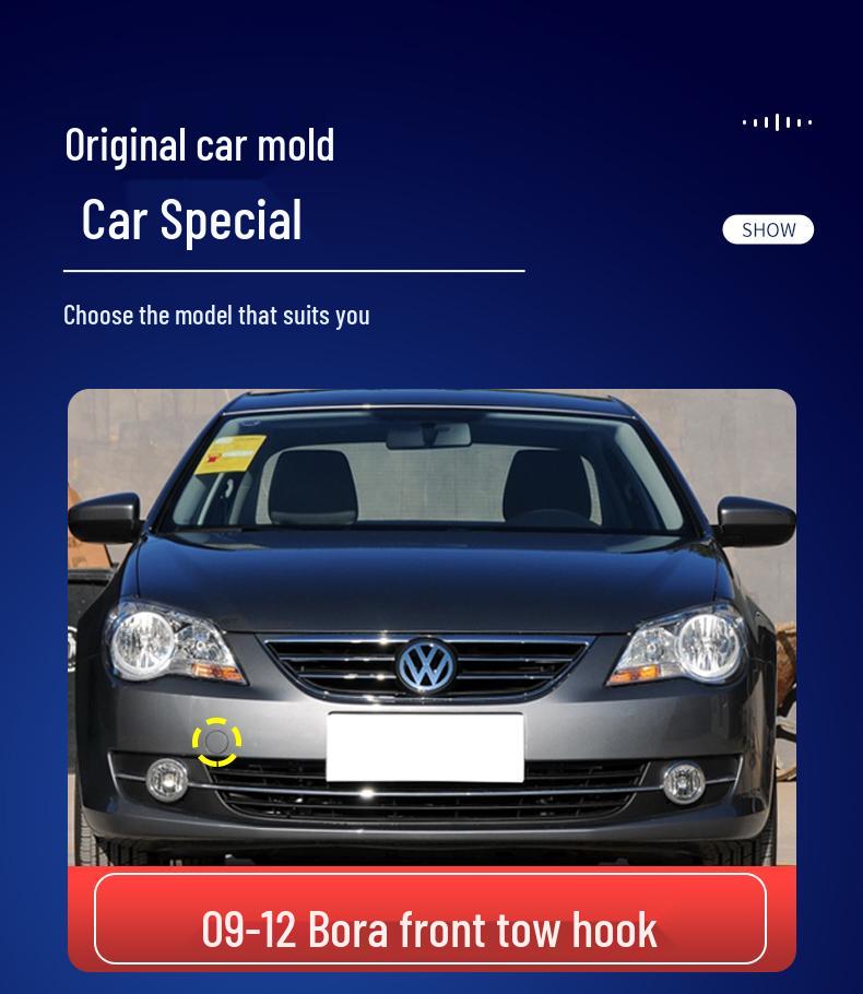 Volkswagen Bora Front Bumper Tow Hook Cover (09-19)