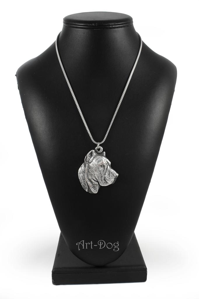 Presa Canario, Dogo Canario, Canary Mastiff – Necklace with a dog, dog pendant on a silver chain | Art-Dog