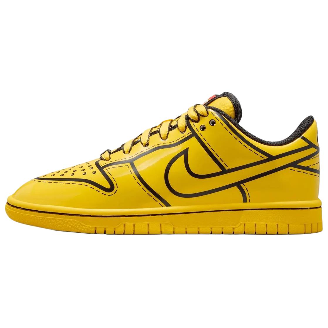 Кроссовки детские LEGO x Nike Dunk Low PS Tour Yellow Черный Volt II7288-700 32