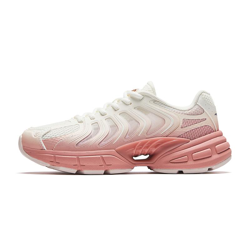 Anta Millennium 9.0 Casual Fashion Versatile Lightweight Comfortable Low-Top Dad Shoes Kids sneaker White Pink 122628890-5 36.5