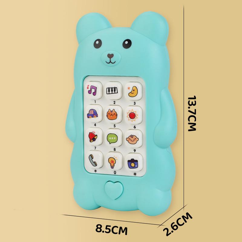 Infant Musical Phone Toy for Early Learning and Parent-Child Interaction (0-2 Years)