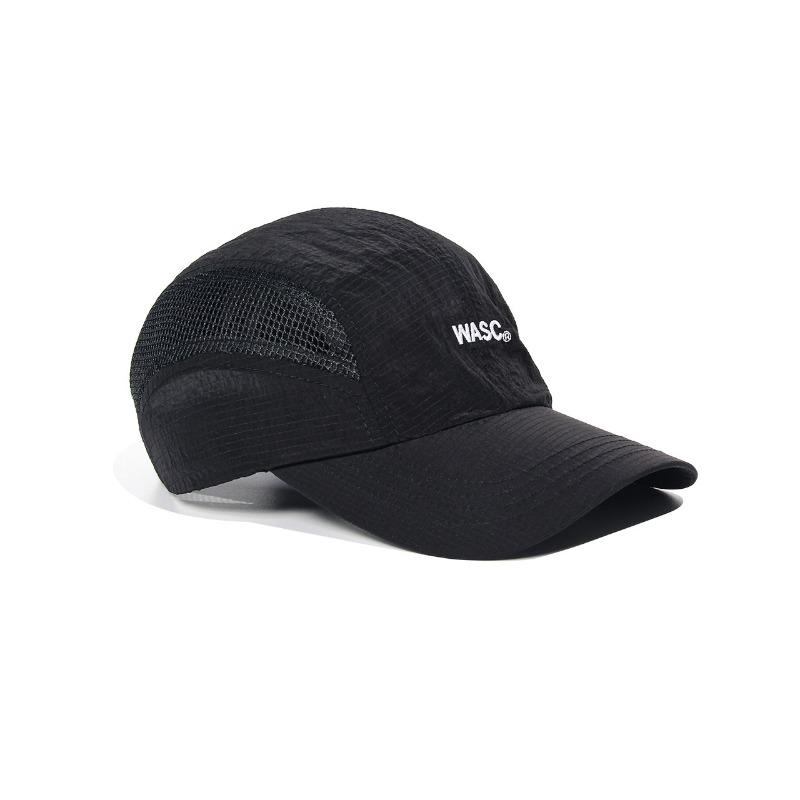 Quick-drying baseball cap embroidery summer thin breathable outdoor sunscreen sunshade mesh cap waterproof cap