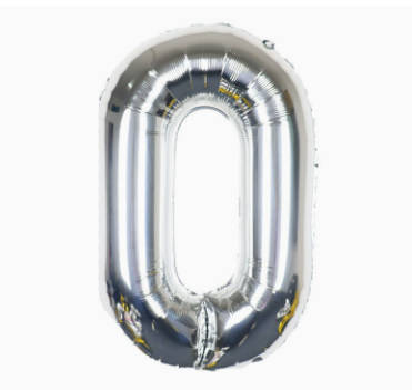 Number Balloons 32 Inch Foil for Birthday Party Decoration, Happy Birthday Photo Props 0-9
