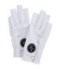 Gants Coupe-ongles Gants de Golf Vêtements de Golf Gants Grip Paire Protection UV ZEROFITInspiral / Antidérapant Femmes (Blanc, 21cm)