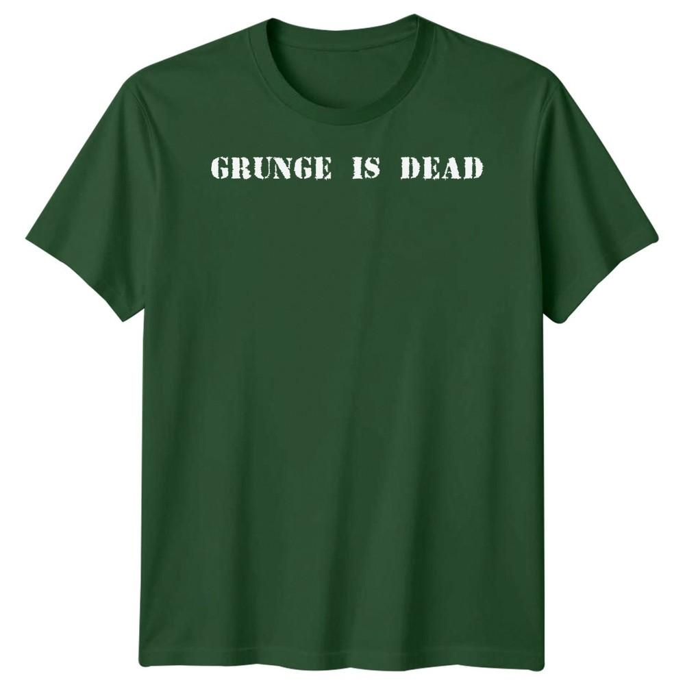 Grunge Is Dead Musik Grunge Unisex T-Shirt Unisex Grafik T-Shirt Vintage Stil
