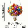 1 Colorful Hot Air Balloon Sun Catcher, Suitable for Valentine's Day and Holidays - Perfect for Gardens, Outdoor Activities