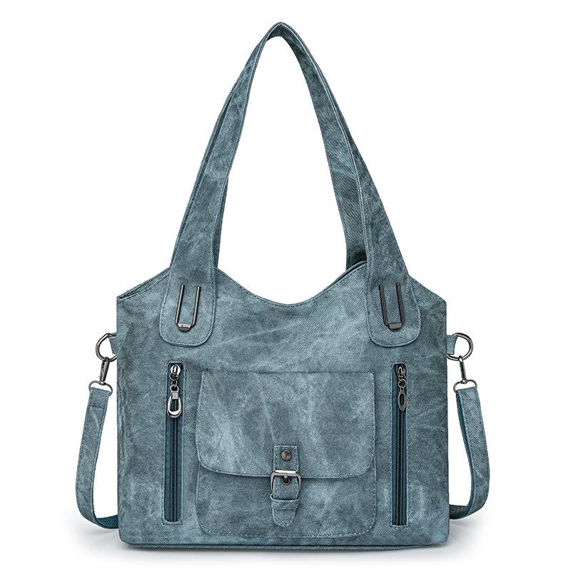 Women's Large Capacity Retro Shoulder Messenger Handbag
