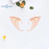 2Pcs Realistic Elf Ears Halloween Makeup Props Add Charm Wide Application Elf Ears for Avatar Goblin Fairy Costumes