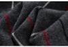 100% Cashmere Women's Color Block Stripe Round Neck Sweater - Autumn/Winter Loose Fit Retro Knitwear Top