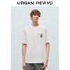 UR Men's Playful Graphic Cotton Crewneck T-Shirt