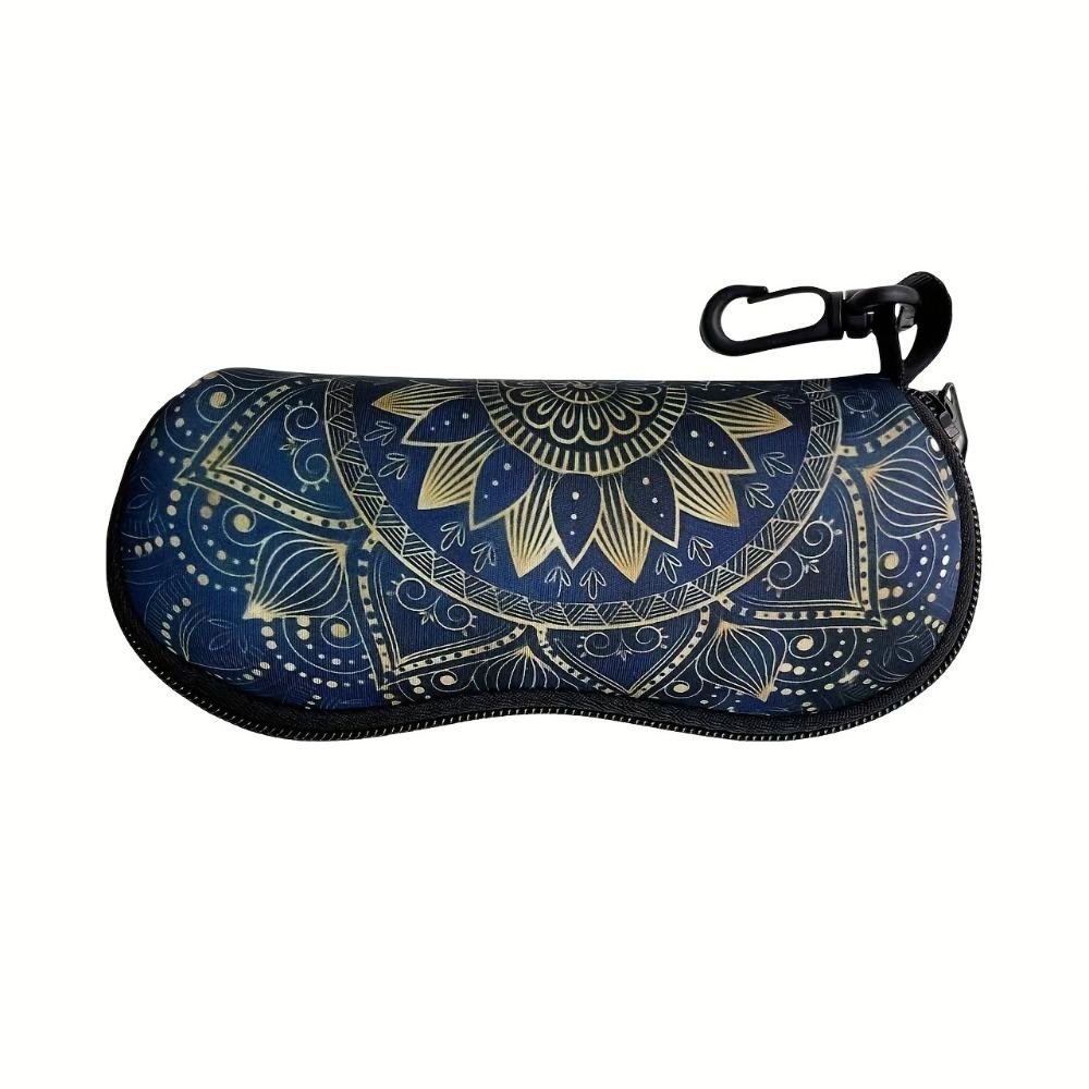 

Нейлоновый чехол для солнцезащитных очков с брелоком для подвешивания, сумка для хранения солнцезащитных очков, аксессуары для очков 3