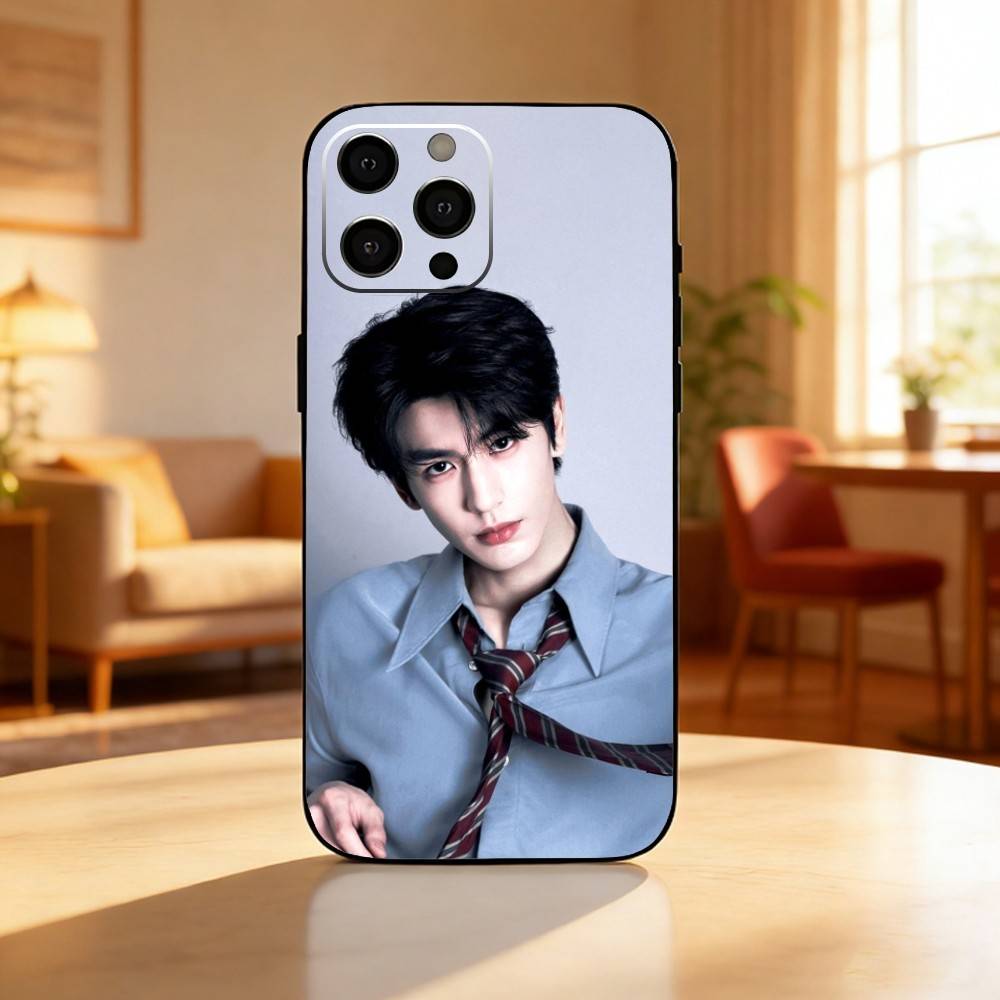 Zhang Linghe Phone Case For iPhone17,16,15,14,13,12 Plus,Max Soft Silicone Black Cover iPhone15pro