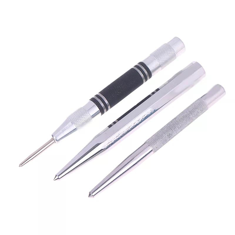 Centre Punch Metal Hardened Cr-v Steel Spot Dot Center for Metal Positioning Drill Hole Bit Drill Locator Hole Punch Hand Tools