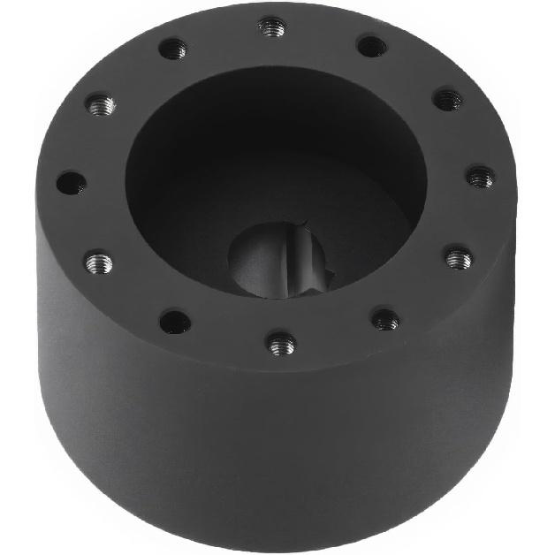 Marine Boat Hub Adapter, Boat Steering Wheel 6 Hole Hub Adapter For, 3/4 Inch Tapered Keyway Shaft, Marine Hub Adapter for