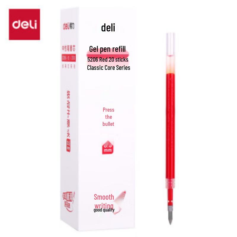 Deli S206 Retractable Gel Pen Refill