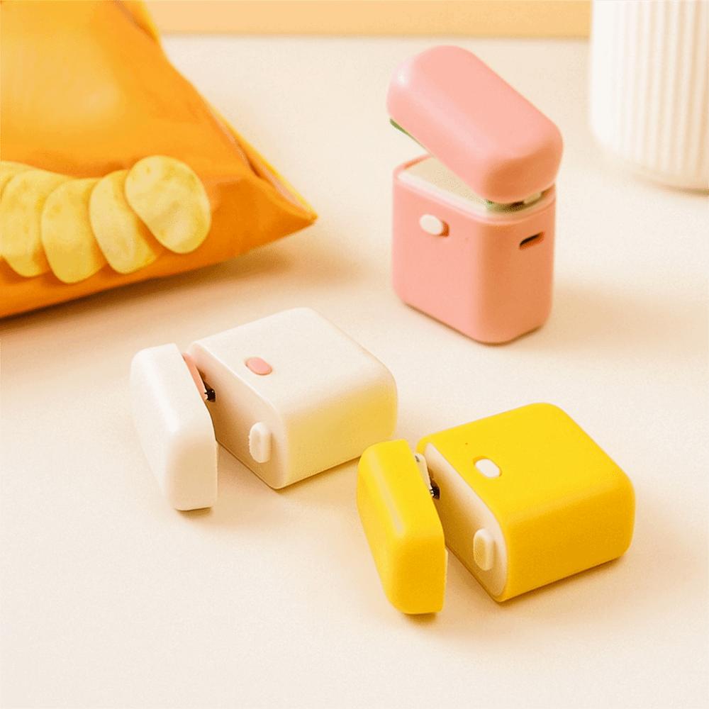 Handheld Plastic Bags Sealer Plastic Heat Sealer Portable Food Sealer Clip  Package Bag