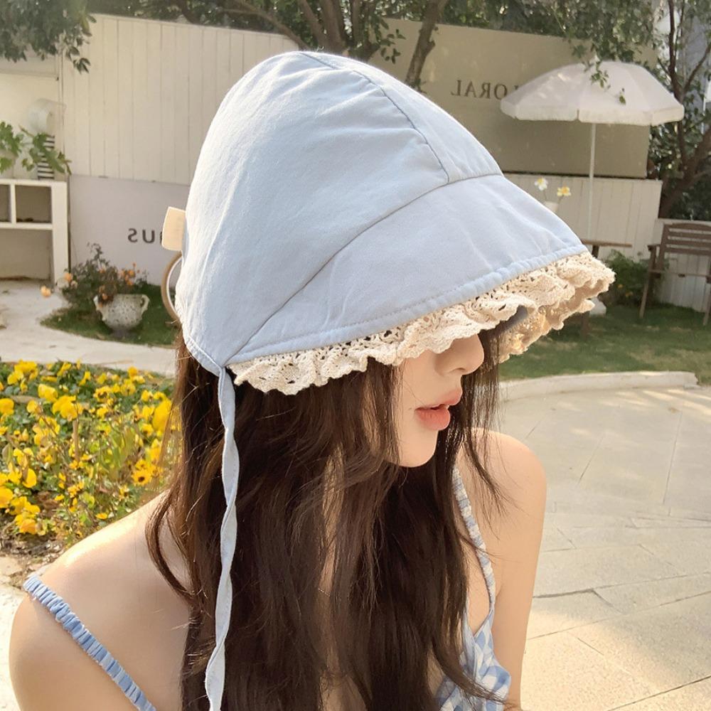 Breathable Women Sun Hat Sweet Beach Hat Fashion Fisherman's Hat  Summer Outdoor
