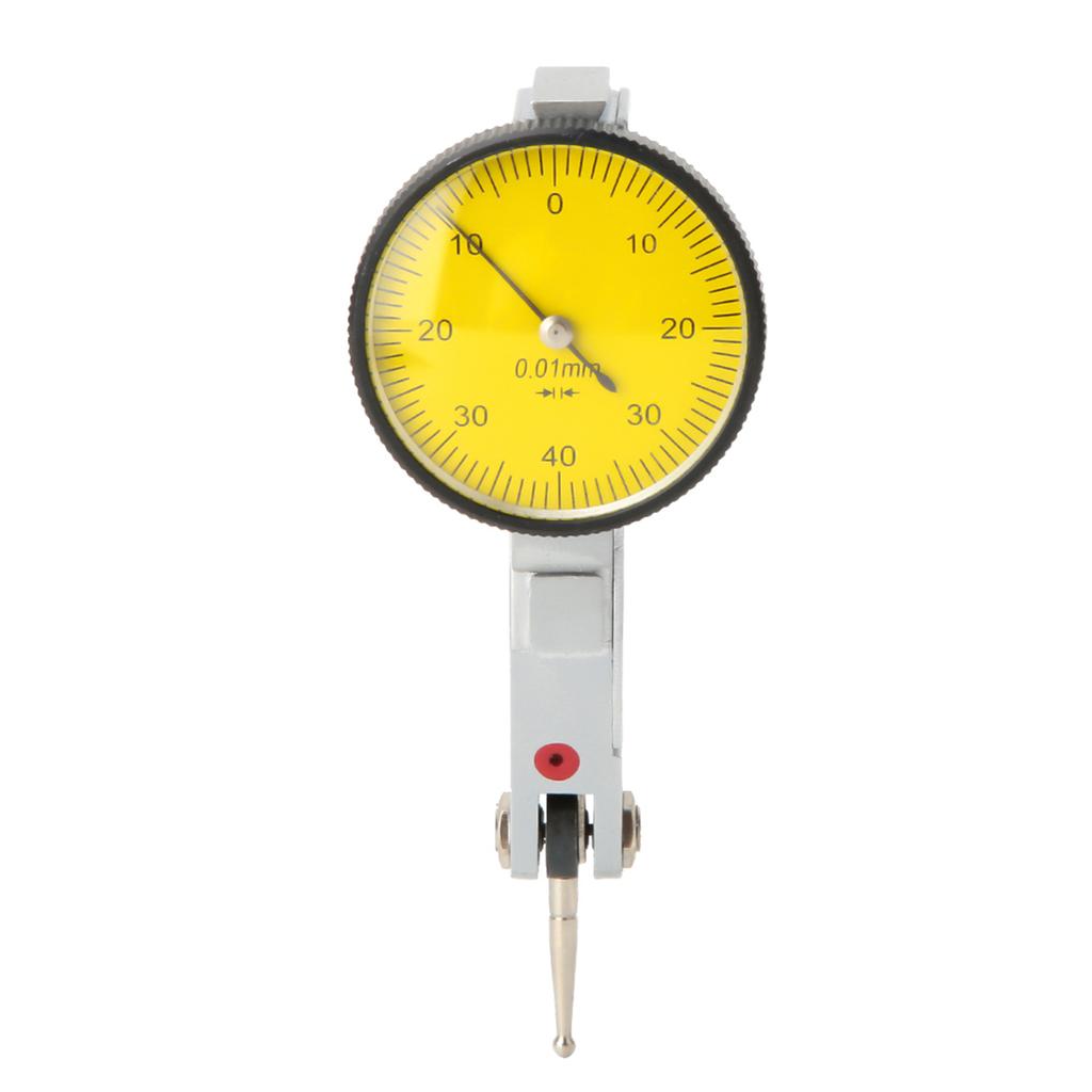 0?0.8mm Magnetic Dovetail Rails Dial Test Indicator 0.01mm Dial Scale Gauge Measure Tool