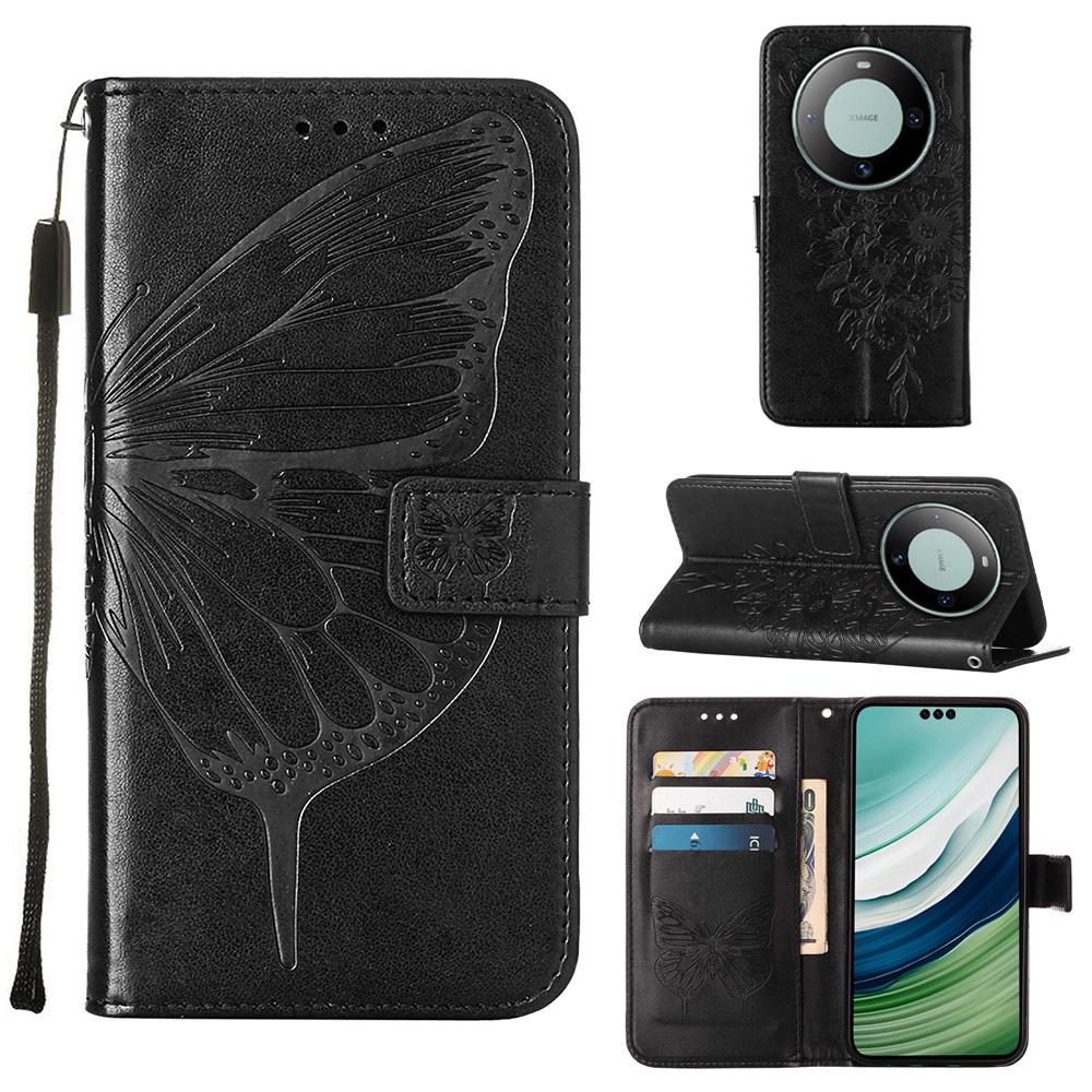 Honor X9B X8B X7B Case Flip Leather Wallet Butterfly Folding Leather Cases For Honor Magic 6 Lite Card Stand Phone Book Cover