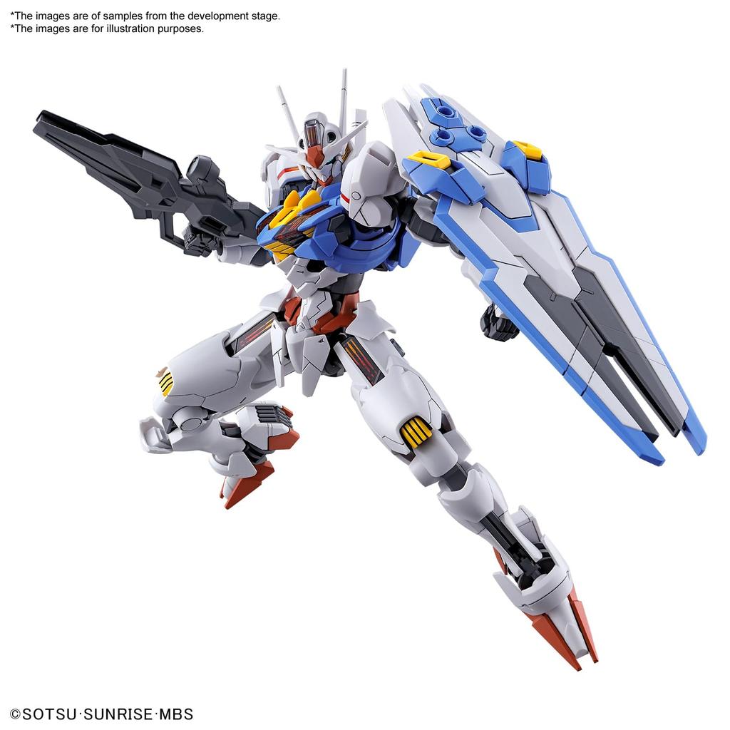 BANDAI SPIRITS HG Mobile Suit Witch of Mercury Gundam Aerial Scale Plastic Model Gundam 1/144 Pre-Colored