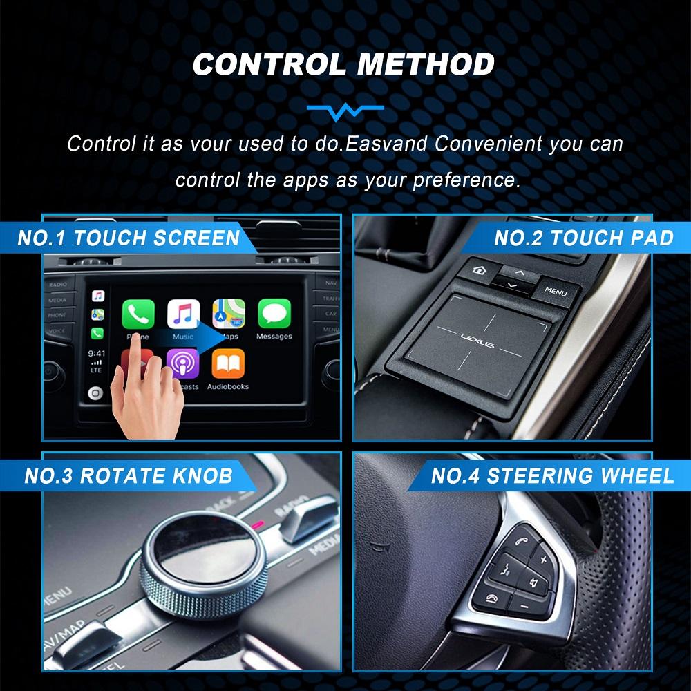 4 In1 WiFi Wired To Wireless Carplay Android Auto Adapter For Wired Android Auto Cars Smart Ai Box Smart Car Systems Plug&Play