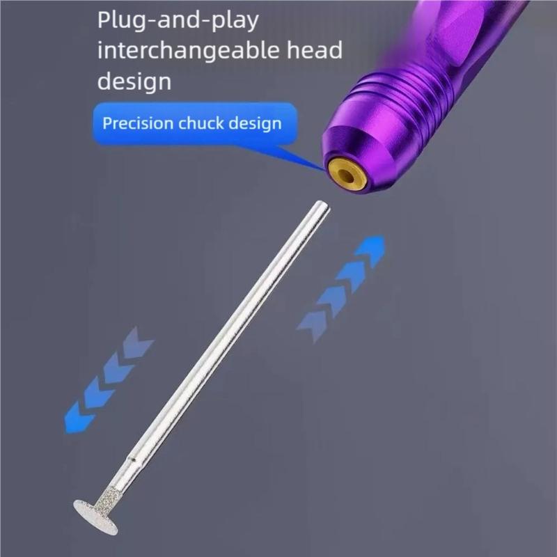 Compact Mini Electric Drill 20000RPM Woodworking Engraving Pen USB Cordless Rotating Tool Mini Electric Drill
