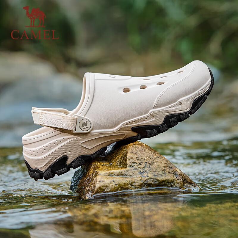 CAMEL Soft Cushioning Two-Way Thick-Soled Mountain Outdoor Sandals, Breathable Men's Shoes G15M776029
