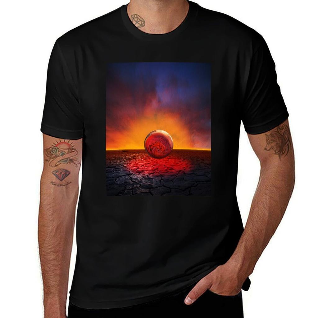 A Visit From The Red Planet Tshirt Basic Regular Fit Casual Tshirt