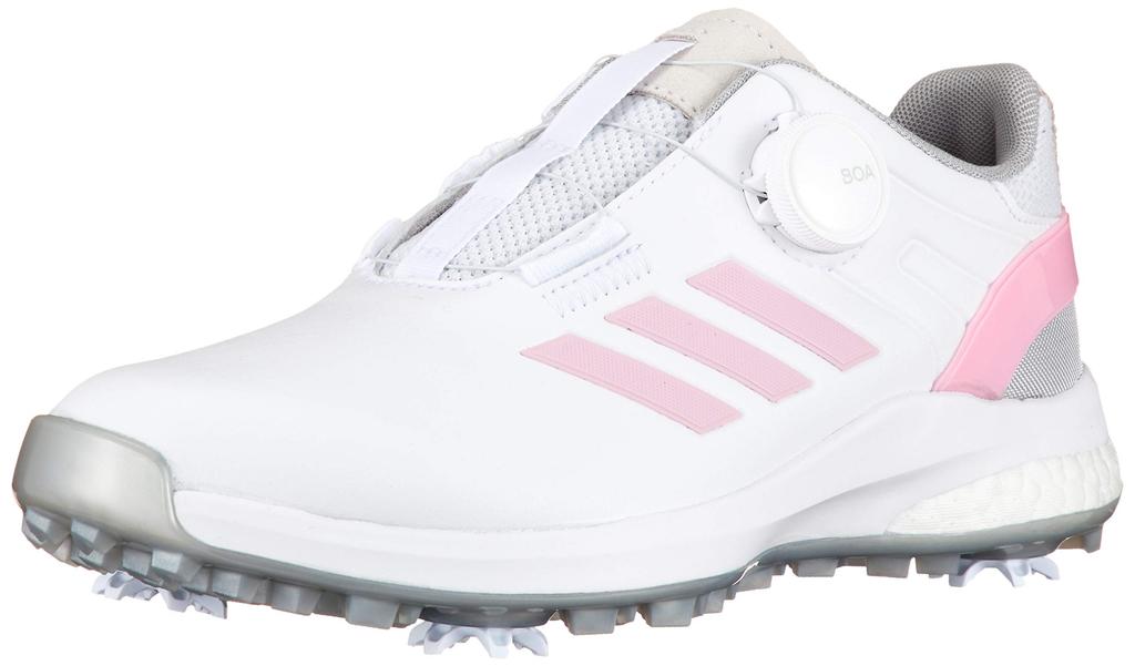 Golf Shoes EQT Boa Footwear 23 cm [Adidas Golf] Women's White/Crew Navy/Scarlet