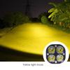 LED Motorcycle Light Aluminum Alloys LED Lamp Motorcycle Headlight Watertight High Brightness LED Motorcycle Spotlight