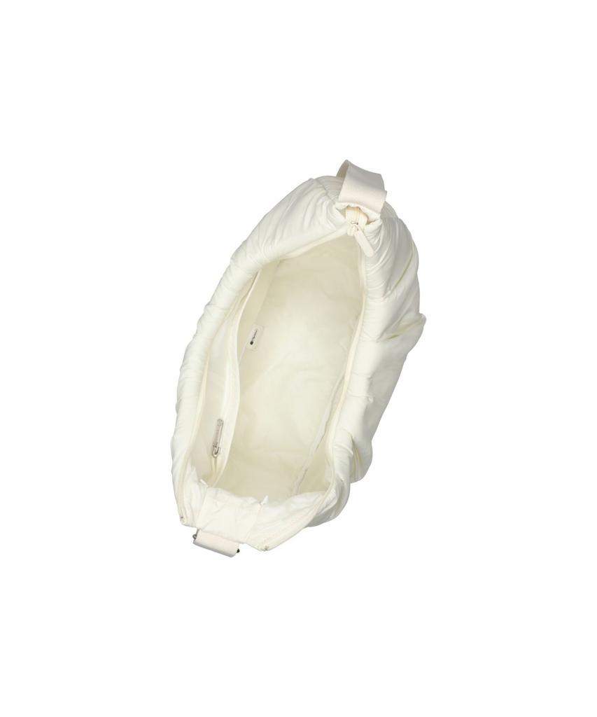 Lesportsac White Marshmallow Large Crescent Shoulder Bag [1822.Fa16]