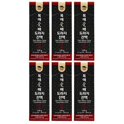 Slow Food Mokae Pear Bellflower Extract 10p, 120g, 6 Pieces