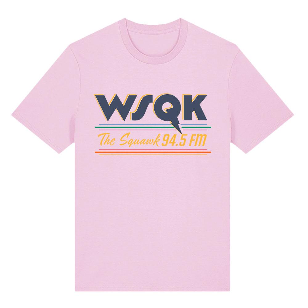 WSQK The Squawk 94.5 FM Μπλουζάκια Δώσε Με Τηλεμεταφορά Μπλουζάκια Αυτός ο Τόπος Χάλια Γραφικό Μπλουζάκι Βαμβακερά Κοντομάνικα T-shirts Streetwear