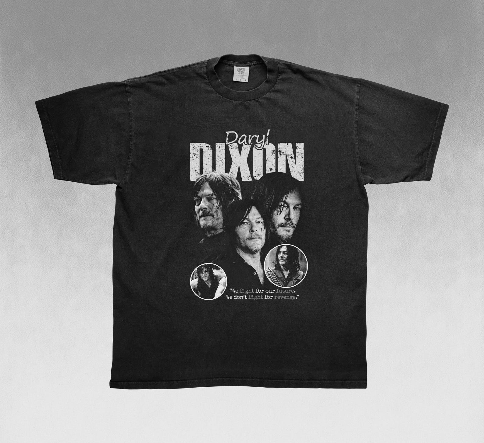 Retro Daryl Dixon Graphic Tee, TV Series Shirt, Daryl Dixon Fan Gift XL