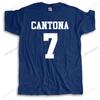 new arrived men fahsion t-shirt crew neck tees summer CANTONA 7 many color tops loose style unisex black tee-shirts euro size