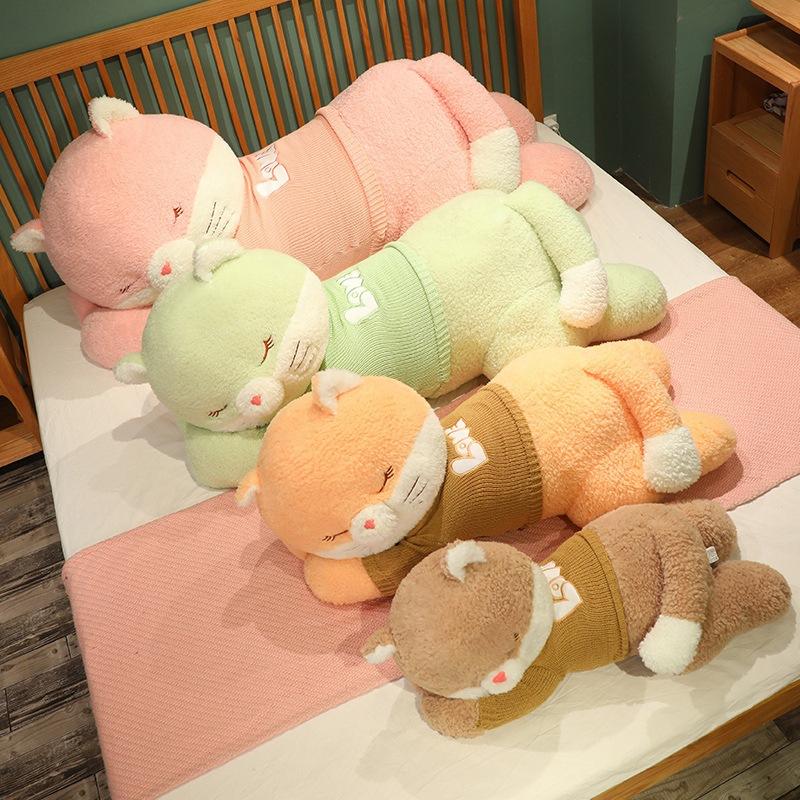 Large Party Dressing Cat Doll Plush Toy Big Cat Doll Girl Soothing Rag Doll Birthday Gift